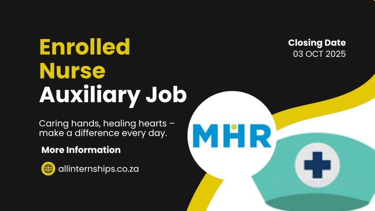 Enrolled Nurse Auxiliary Job – Akeso Umhlanga