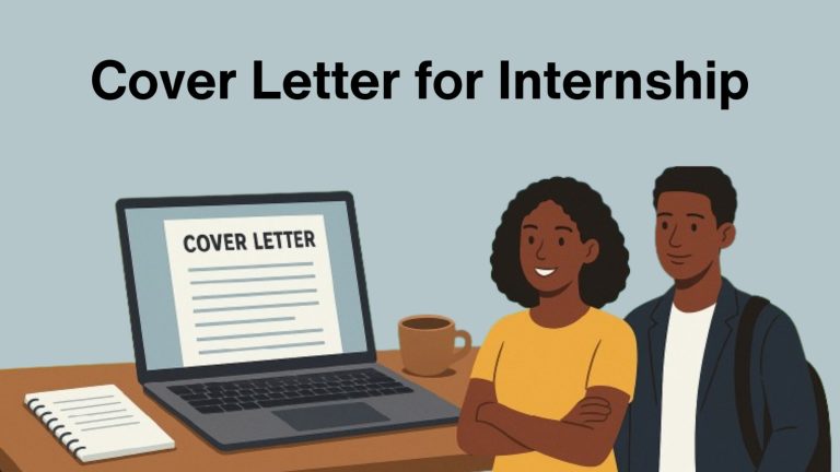 How to Write a Winning Cover Letter for Internship