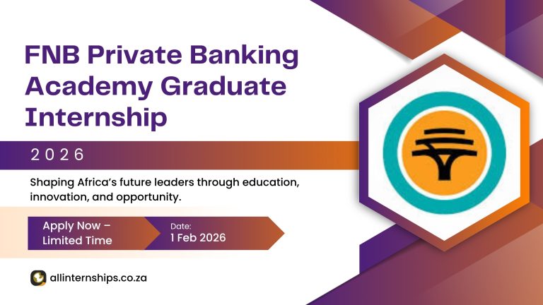 FNB Private Banking Academy Graduate Internship 2026