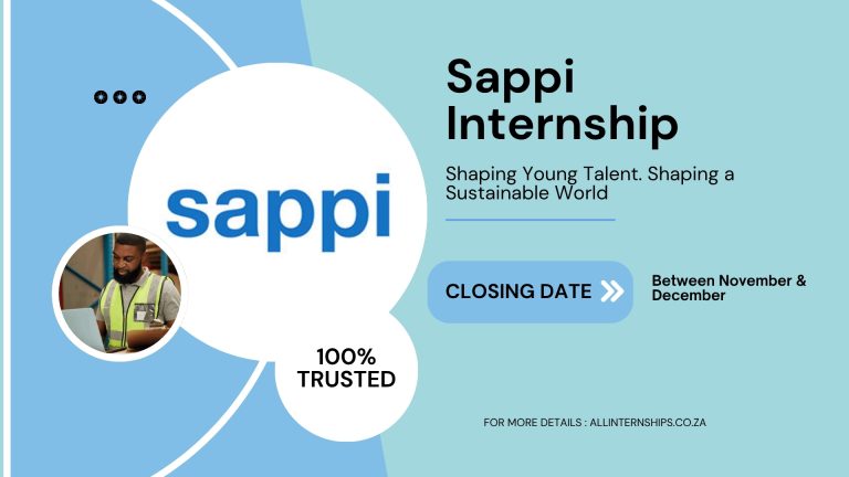 Sappi Internship Programme 2025  Launch Your Career in the Pulp and Paper Industry